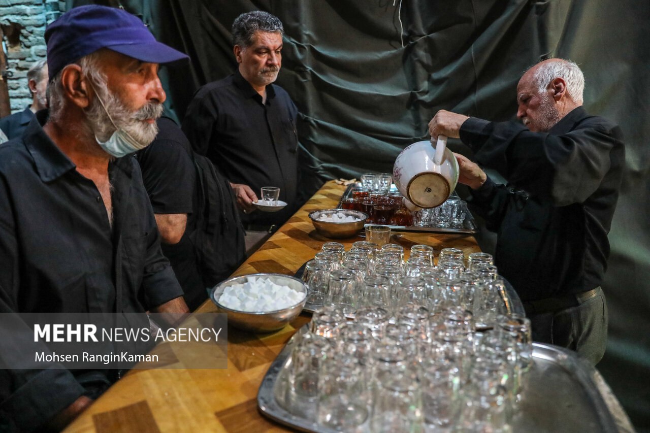  عزاداری روز بیست و هشتم ماه صفر در بازار تهران