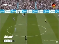 گل اول تاتنهام به منچسترسیتی توسط برنان جانسون در دقیقه 35 
