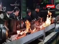خدمت‌رسانی موکب‌ها به زائران امام مهربانی‌ها