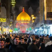 اجتماع میلیونی عزاداران نبوی در جوار حرم مطهر علوی