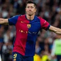 لواندوفسکی تولدش را در کمپ بارسلونا گذراند