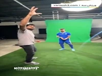 پشت صحنه ویدیو رونمایی از پیراهن استقلال