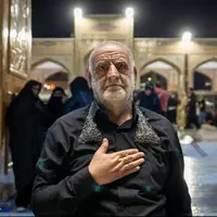 حال و هوای زائران اما رضا(ع) در شب‌های عزاداری