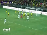گل دوم الاهلی به النصر توسط ایبانیز در دقیقه 88 