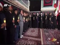 حضور عراقچی در مراسم خطبه‌خوانی شب شهادت امام رضا (ع)  