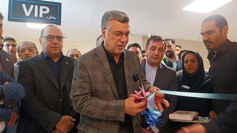 بخش ویژه بیمارستان فیروزآبادی شهرری با حضور وزیر بهداشت افتتاح شد