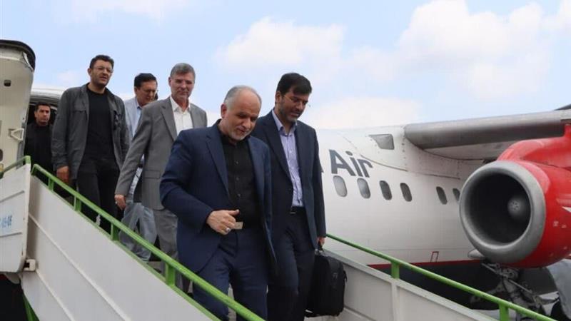 وزیر دادگستری وارد خراسان جنوبی شد