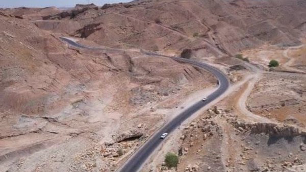 6 پیچ حادثهآفرین محور آبدان _ جاشک حذف شد