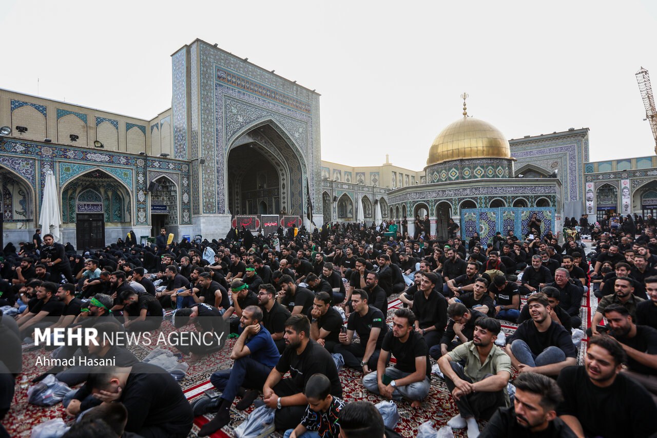  اجتماع هیئت‌های نوجوان «ابناء الرضا (ع)» در حرم رضوی