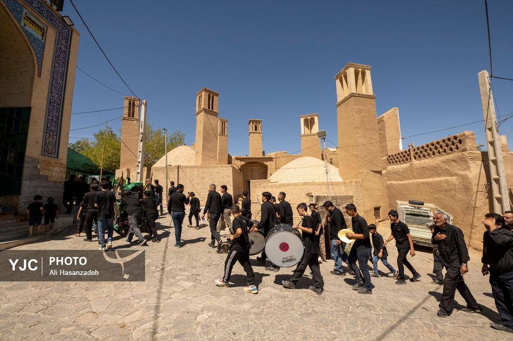 آیین عزاداری مردم عقدا در سه روز پایانی ماه صفر