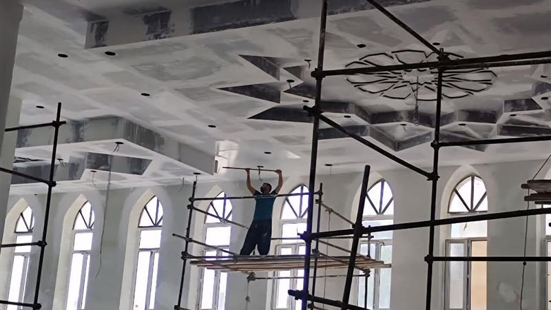 مسجد جامع بانه بازسازی شد