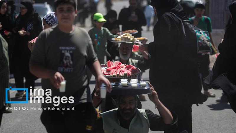 حس شیرین خادمی در دارالمرحمه سمنان