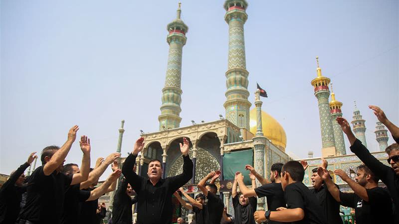 از حرم تا کوچههای قم؛ موج عظیم عزاداری در سالروز شهادت امام رضا(ع)