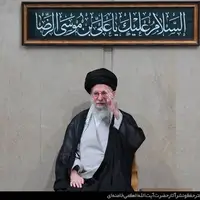 عکس/ تصویری از سخنرانی صبح امروز رهبر انقلاب در حسینیه امام خمینی(ره)