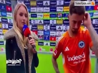 اشتباه بزرگ گزارشگر و جواب کوتاه و کوبنده مارکو فریدل، کاپیتان وردربرمن