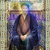 عکس/ تمثال مبارک حضرت علی‌بن‌موسی‌الرضا علیه‌السلام در موزه آستان قدس