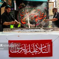 عکس/ موکب های پذیرایی از زائران رضوی در مشهد