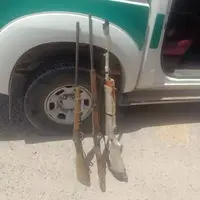 کشف سه قبضه اسلحه غیرمجاز از منزل شکارچی در خفر 