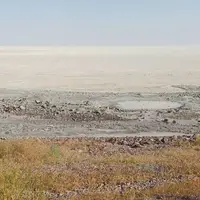 تصاویری از وضعیت دریاچه ارومیە
