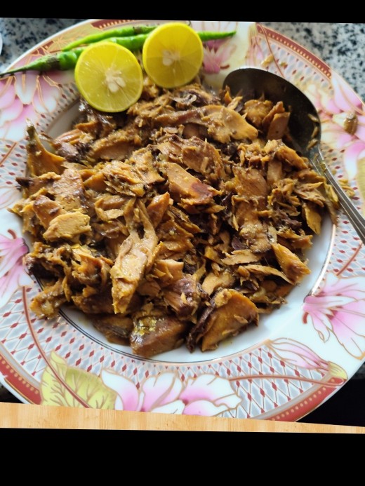 از شما/تن ماهی خونگی با ماهی قباد جای دوستان خالی 