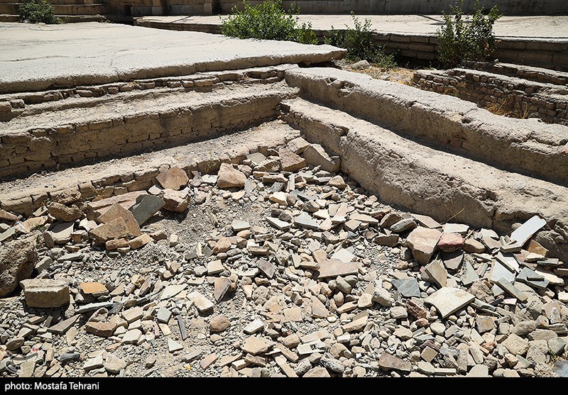 عکس/ خشک شدن چشمه علی شهر ری