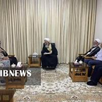 دیدار آیت‌الله دری نجف‌آبادی با آیت‌الله العظمی جوادی آملی
