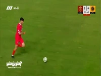حرکت دیدنی سهیل صحرایی که توپ در نهایت به بیرون رفت 