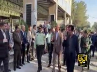 غبارروبی و عطرافشانی مزار شهدای کرمانشاه