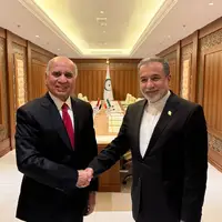 عکس/ دیدار و گفت‌وگوی عراقچی با همتایان عراقی، بحرینی و پاکستانی در جده