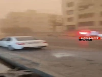 وقوع طوفان شدید و گردوخاک در بندرعباس!