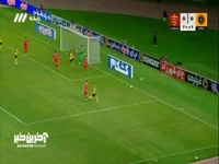 ضربه عسگری به تیر دروازه پرسپولیس خورد