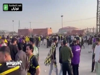 ازدحام هواداران سپاهان برای ورود به ورزشگاه نقش جهان