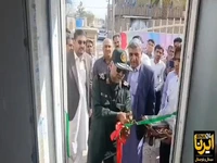 افتتاح 5 طرح عمرانی و خدماتی در خاش به مناسبت هفته دولت