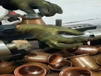 هنر شکل‌دهی به مس به روش چرخکاری روی دستگاه تراش