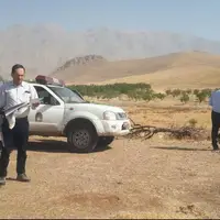 بازپس گیری ۱۸۷۰۰ مترمربع اراضی ملی شهرستان کرمانشاه