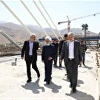 بازدید معاون حقوقی رئیس‌جمهور از طرح کنارگذر شمالی کرج