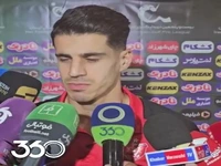 نیازمند، بازیکن پرسپولیس: خوشحالم بابت انتخابی که داشتم و پیروزی که کسب کردیم