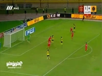 سیو عالی نیازمند در دقایق پایانی بازی با سپاهان