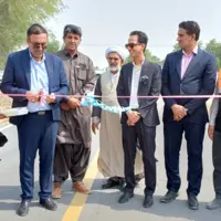 بهره‌برداری از راه روستایی بندچاه‌رضا در قلعه‌گنج