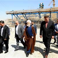 بازدید معاون رییس جمهور از پروژه آزاد راه شهید سلیمانی در البرز