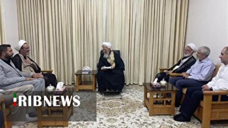 دیدار آیت‌الله دری نجف‌آبادی با آیت‌الله جوادی آملی
