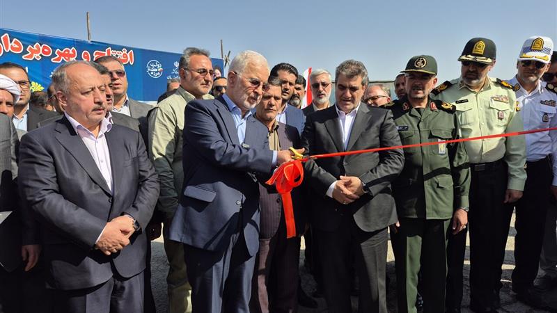 باند جدید محور سرخه-سمنان با حضور وزیر کشور افتتاح شد