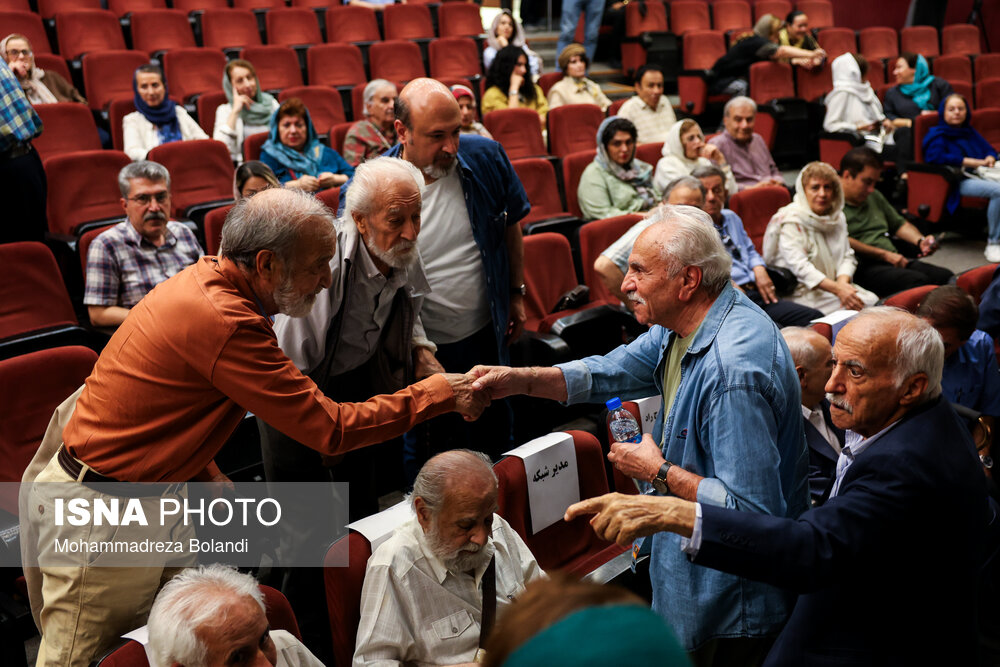 عکس/ آیین پاسداشت ایرج راد