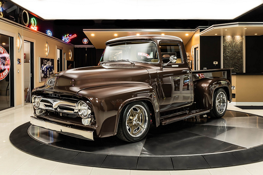 شنیدن صدای دلنشین فورد F100 کلاسیک مدل 1956!