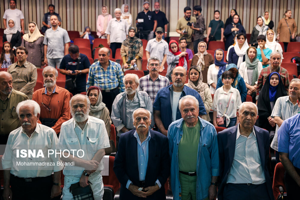 عکس/ آیین پاسداشت ایرج راد