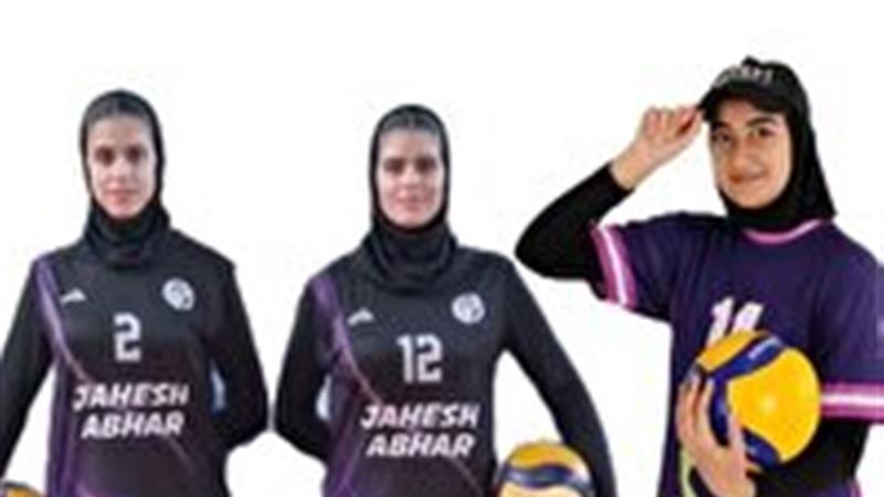 دعوت سه والیبالیست زنجانی به اردوی تیم ملی نوجوانان دختر