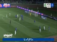 سوپر سیو آدان دروازه بان استقلال مانع از گل چهارم ذوب آهن شد 