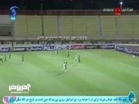 گل دوم چادرملو توسط علی خدادادی در دقیقه 11