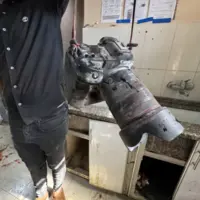 لحظاتی قبل از حمله دوم به بیمارستان ناصر در غزه