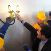 افتتاح پروژه گازرسانی به روستاهای مرزی در ارومیه